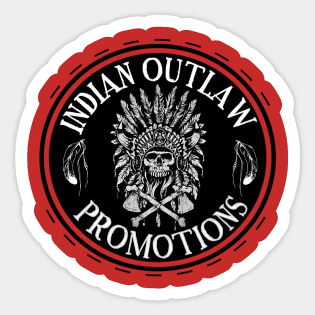 Indian Outlaw Promo Medallion Sticker by MidlandValley